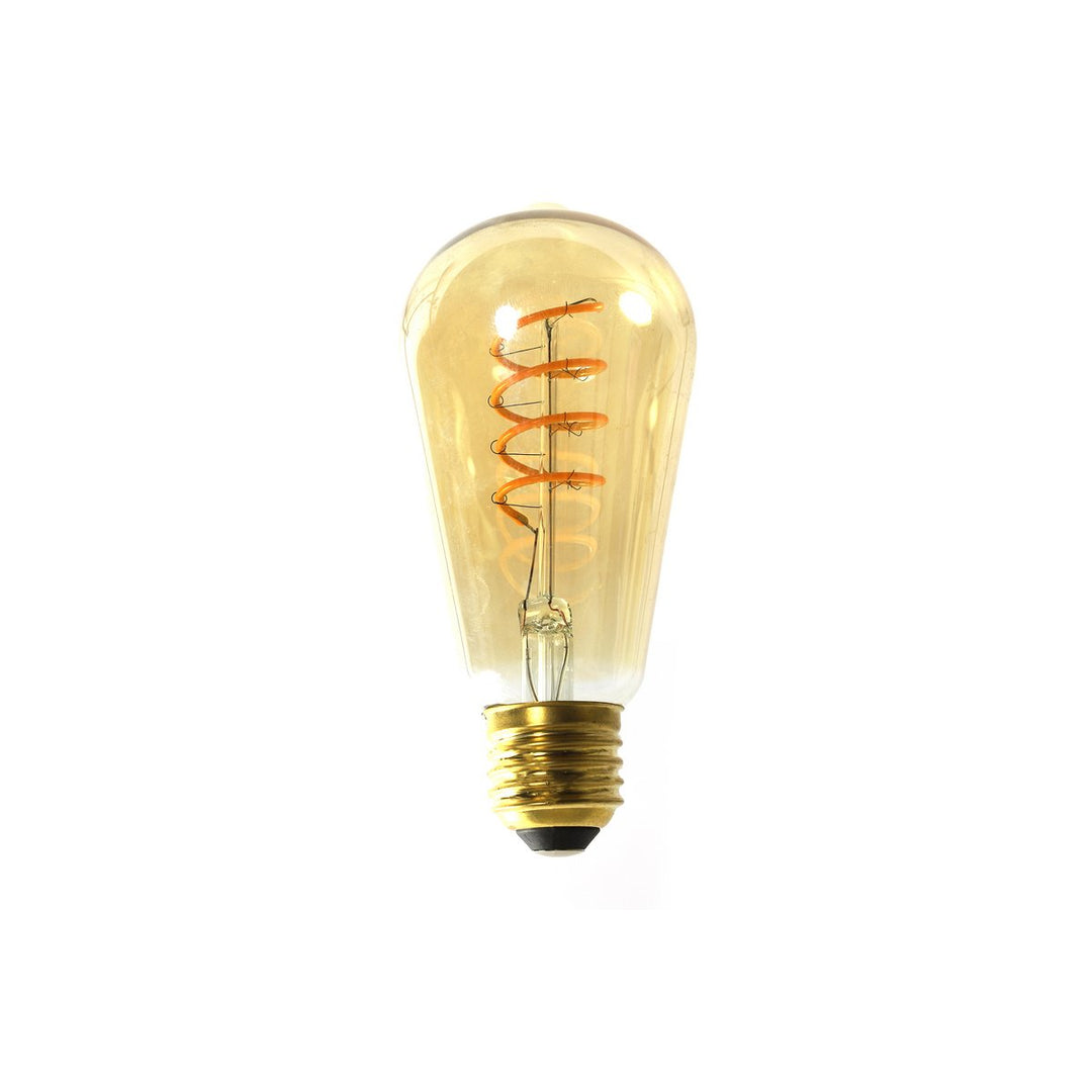 CF Goud spiraal LED Edison Ø5,8cm E27 4W