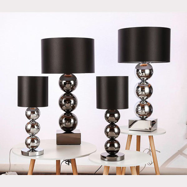 Bollamp collectie chroom en antraciet